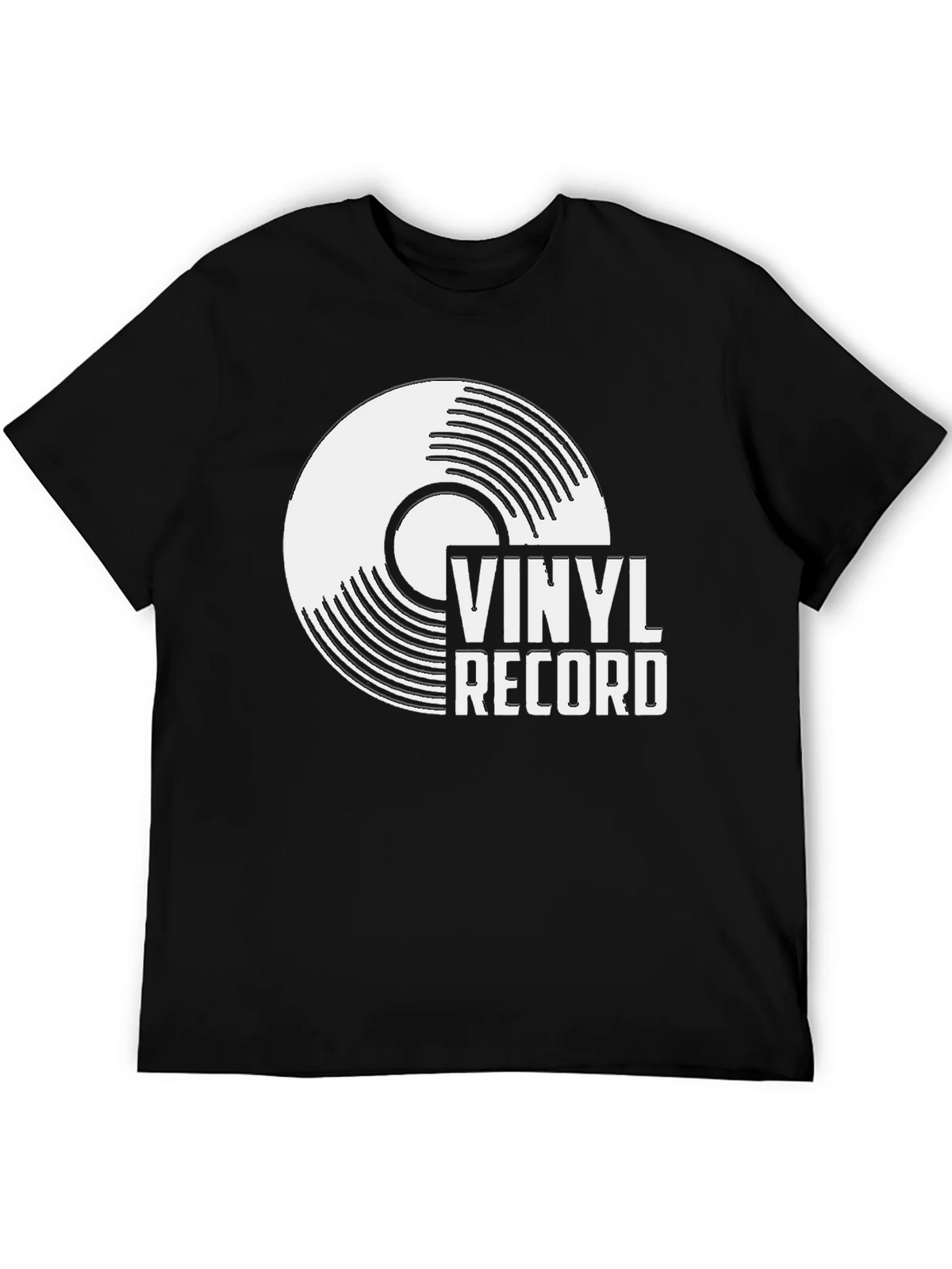 Vinyl Record Graphic T-Shirt - Retro Music Tee product image 1