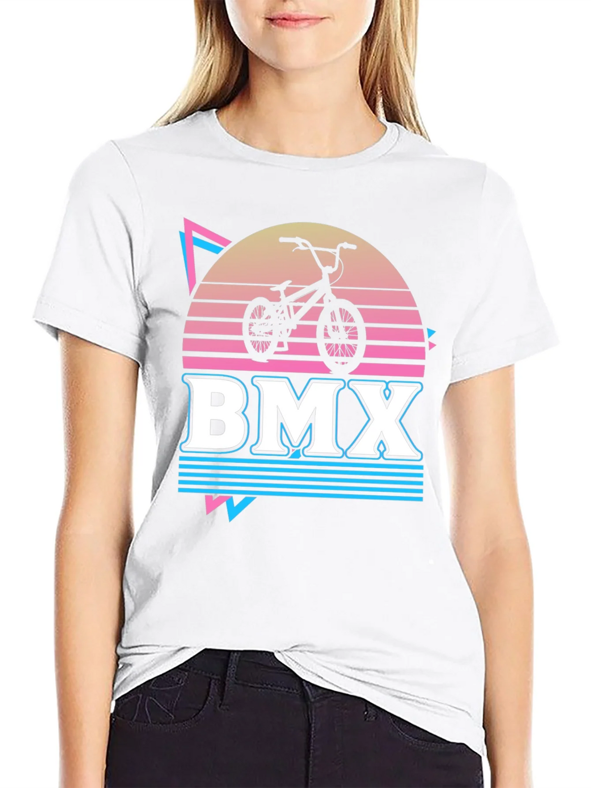 Retro BMX T-Shirt - 80s Style Graphic Tee product image 1