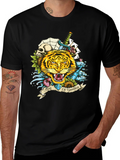 King of Gamblers Tiger Graphic Tee - Black product image 1