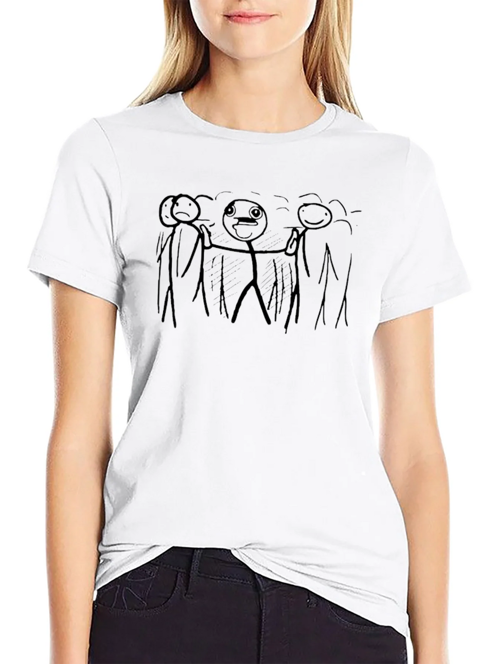 Epic Meme T-Shirt - Funny Stick Figure Design product image 8