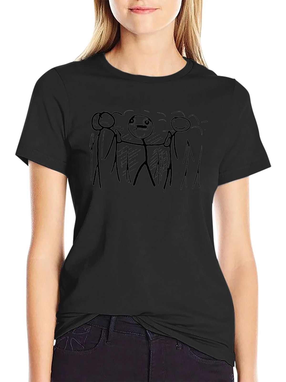 Epic Meme T-Shirt - Funny Stick Figure Design product image 2