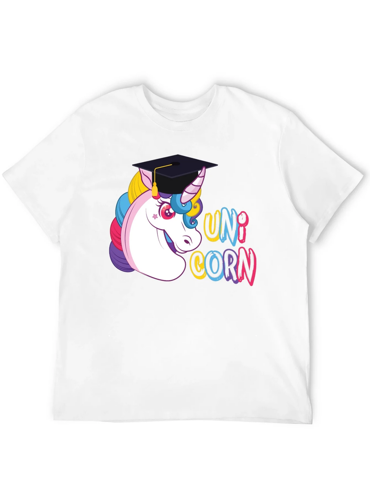 Graduation Unicorn T-Shirt - Black product image 11