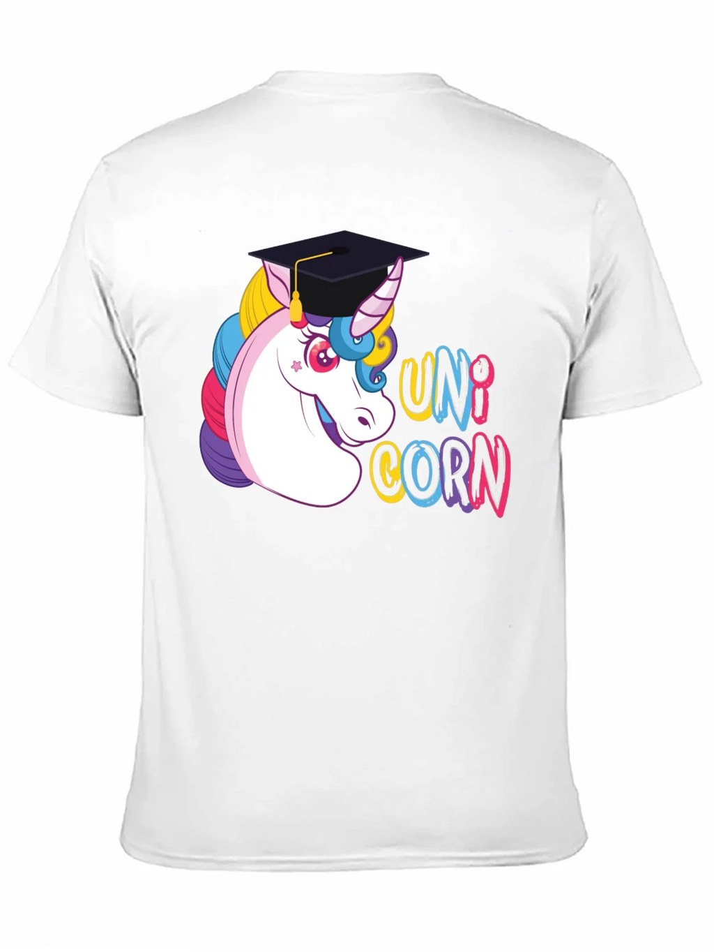 Graduation Unicorn T-Shirt - Black product image 10