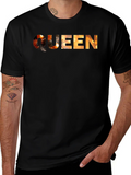 Queen Graphic Tee - Black Cotton T-Shirt product image 1