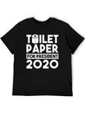 Toilet Paper For President 2020 T-Shirt product image 1