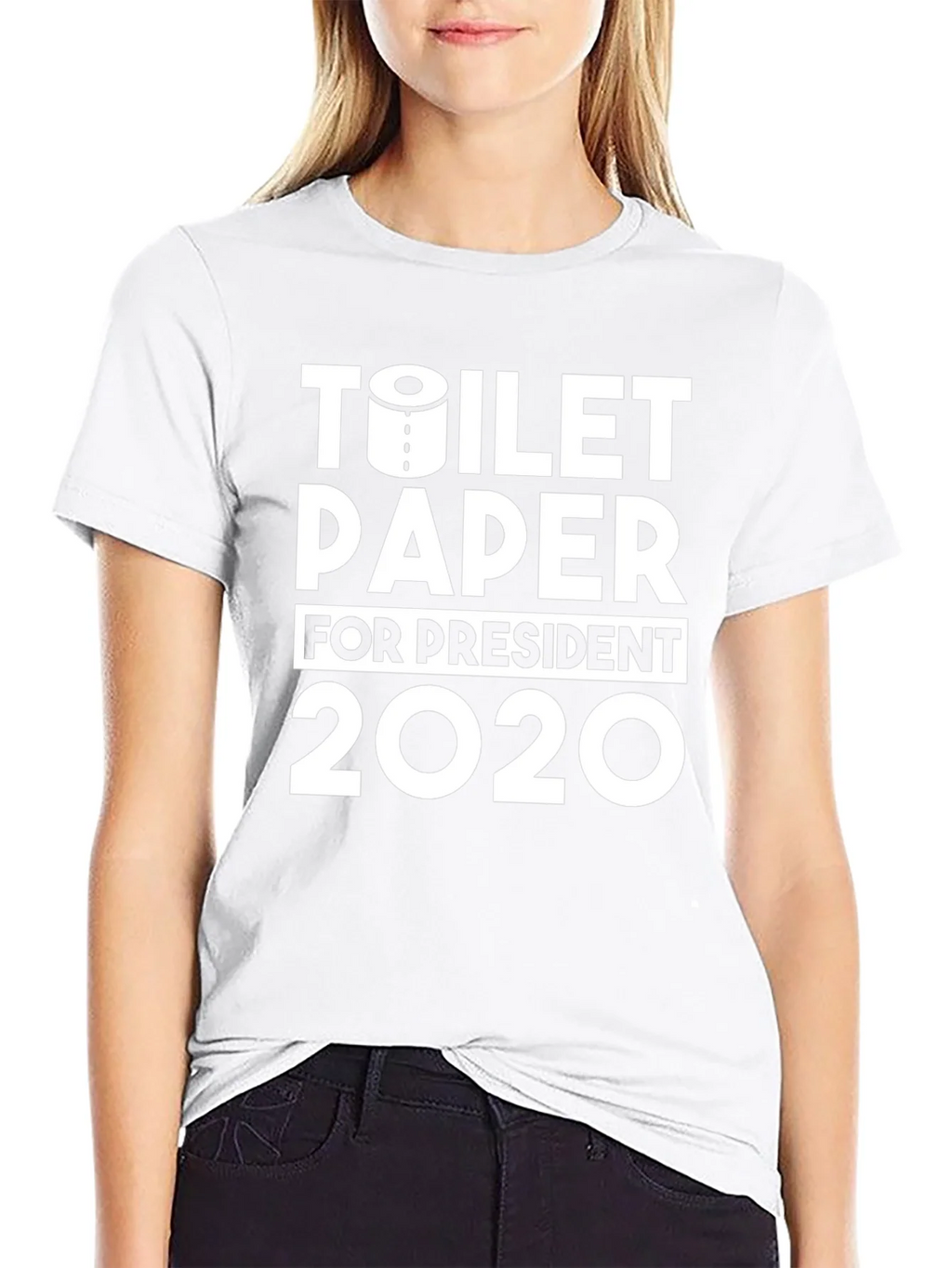 Toilet Paper For President 2020 T-Shirt product image 2