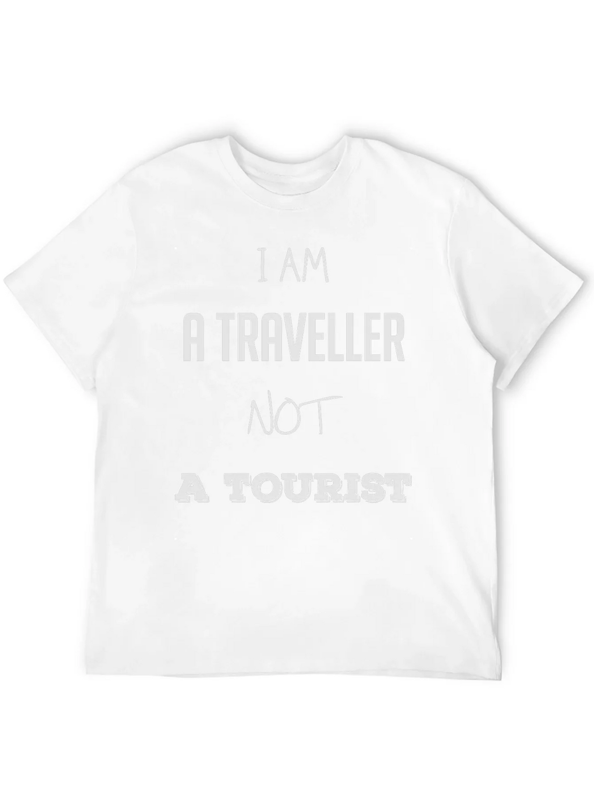 I AM A TRAVELER NOT A TOURIST T-Shirt product image 11
