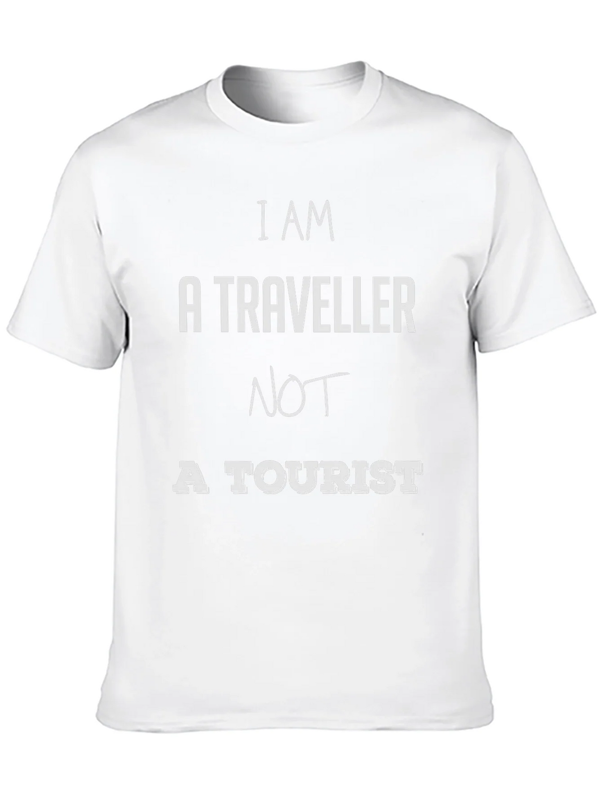I AM A TRAVELER NOT A TOURIST T-Shirt product image 9