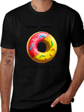 Donut Stress T-Shirt - Comfortable Casual Wear product image 1