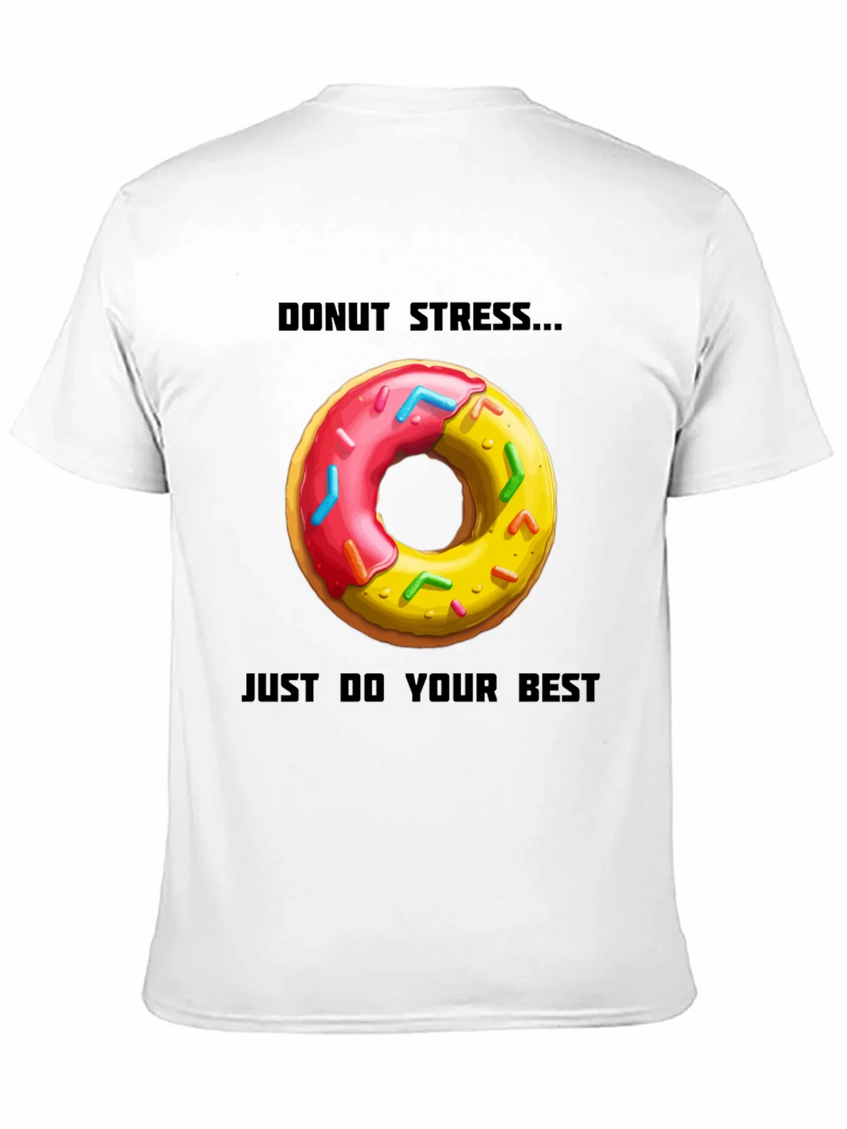 Donut Stress T-Shirt - Comfortable Casual Wear product image 5