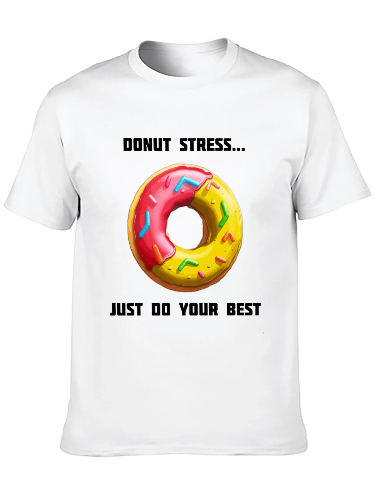 Donut Stress T-Shirt - Comfortable Casual Wear product image 4