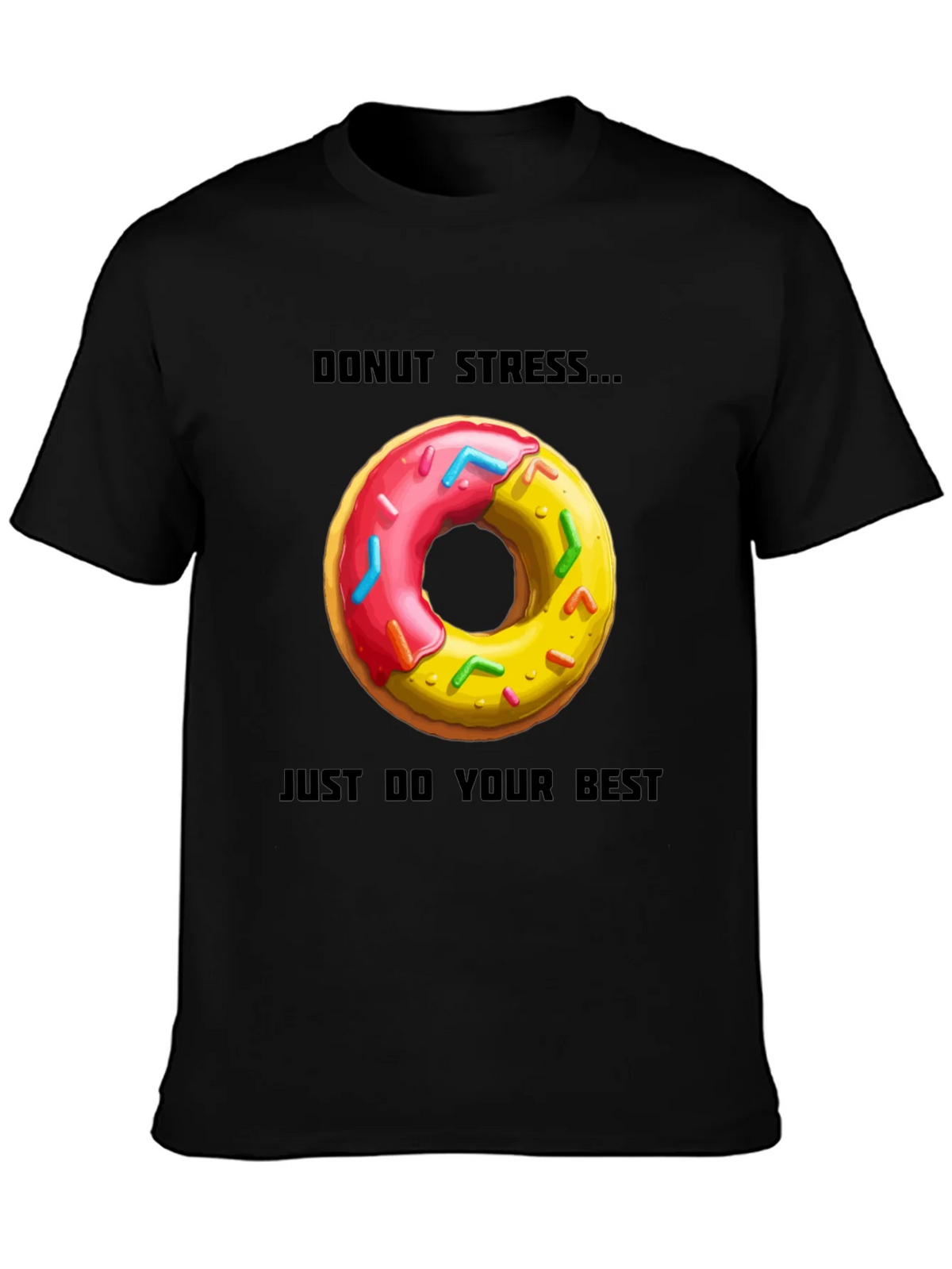 Donut Stress T-Shirt - Comfortable Casual Wear product image 2
