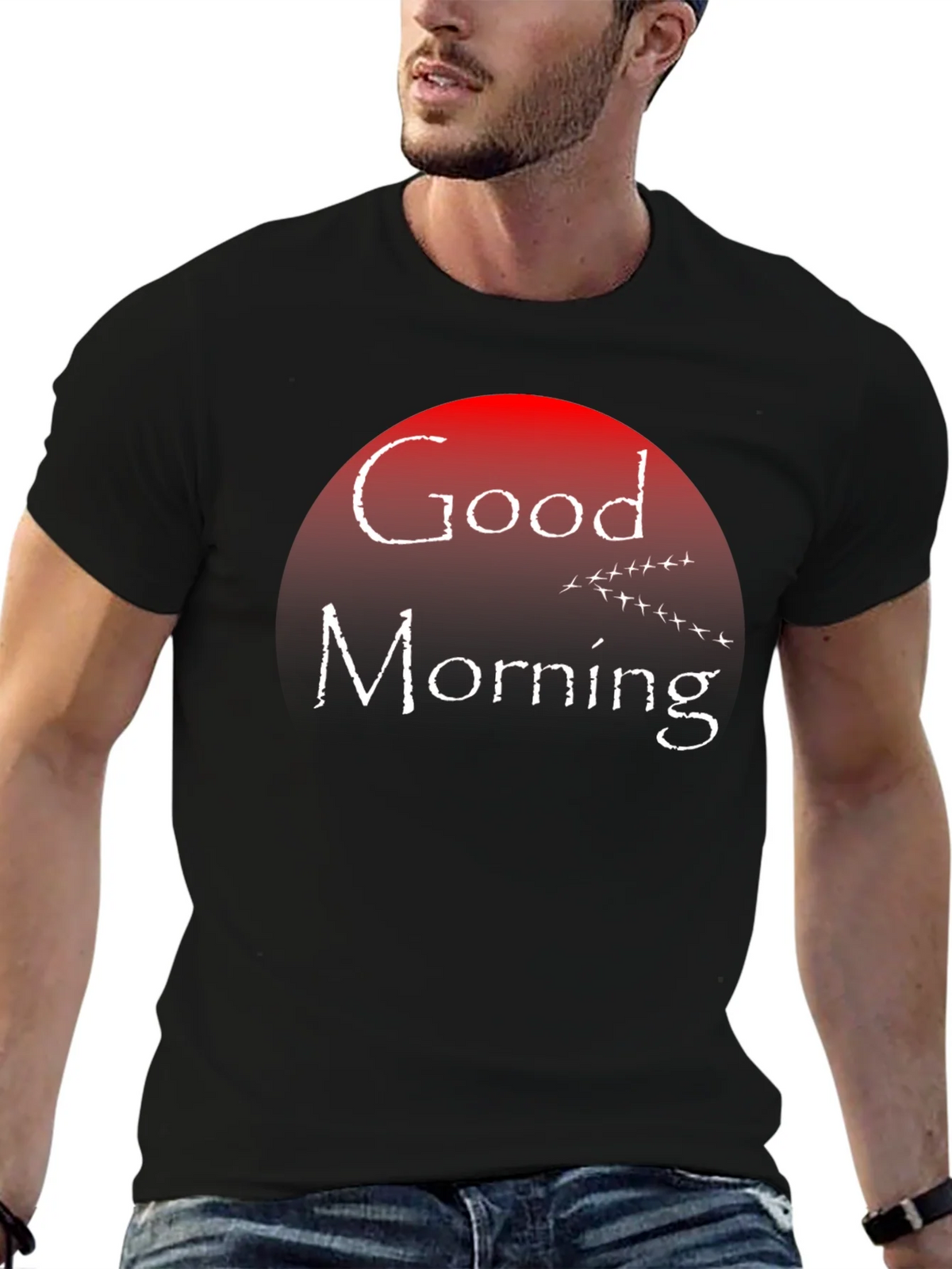 Good Morning T-Shirt: Unique Graphic Tee product image 1