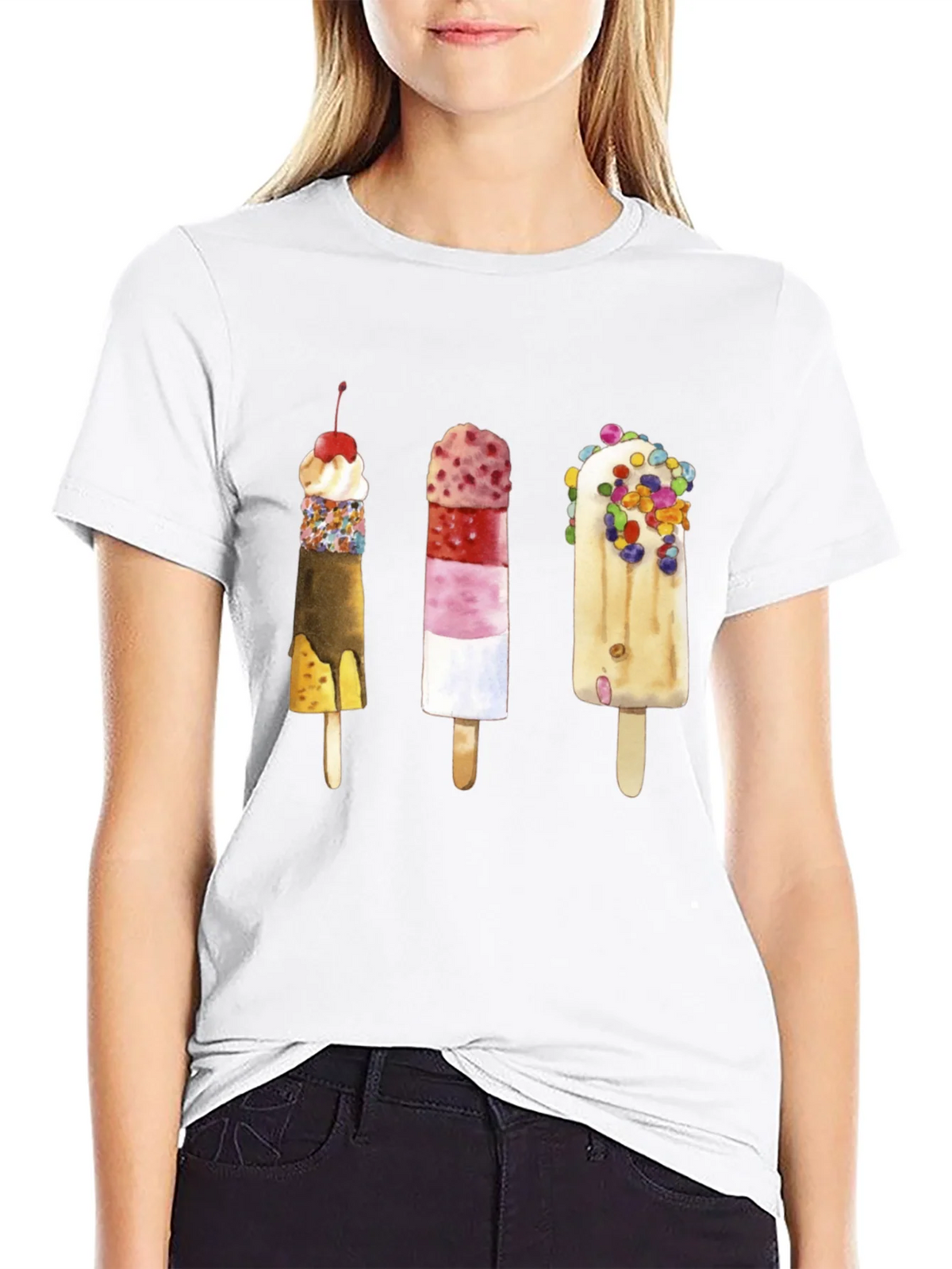 Fun Popsicle Graphic Tee - Unique Summer Style product image 8