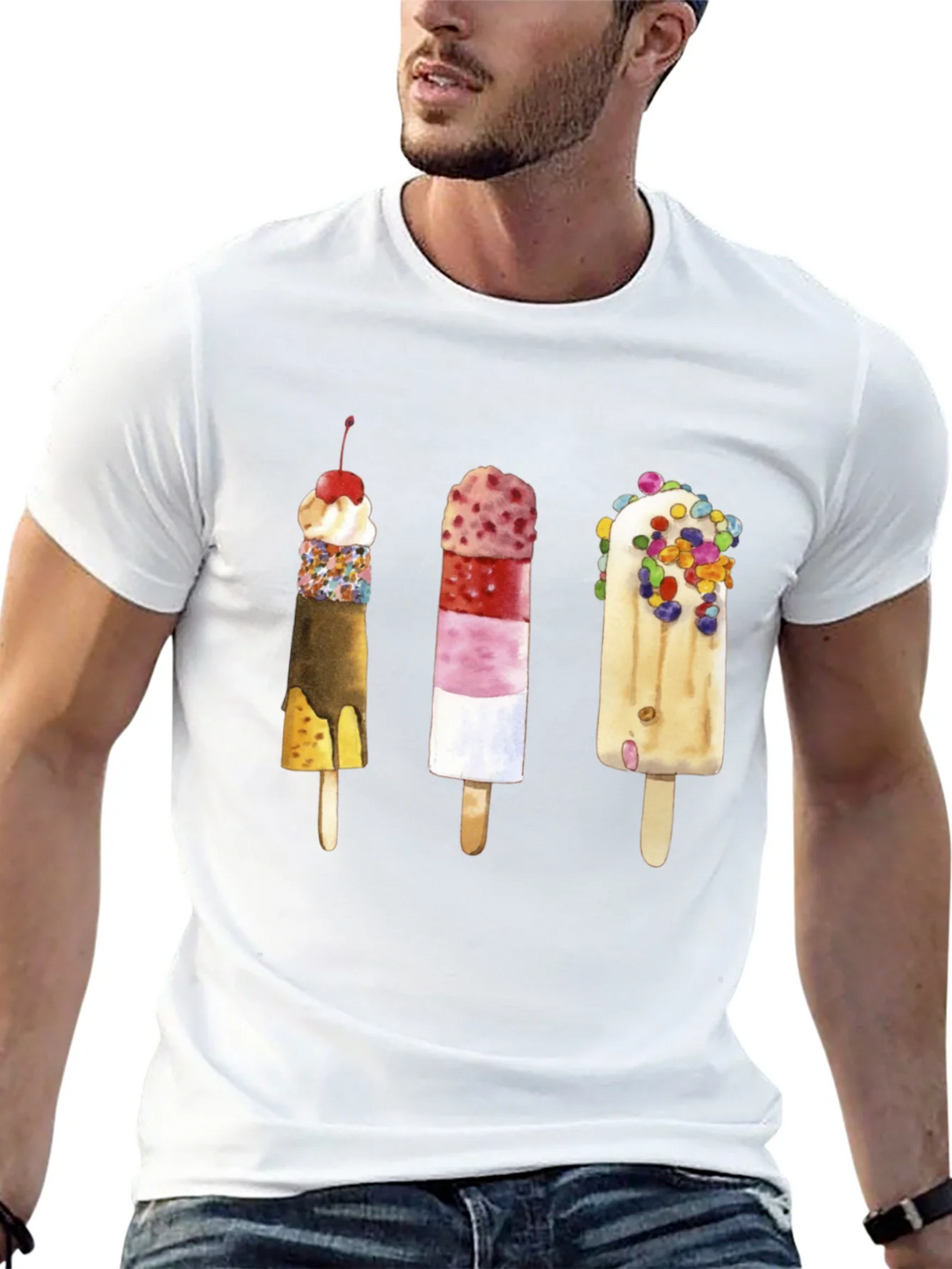Fun Popsicle Graphic Tee - Unique Summer Style product image 12