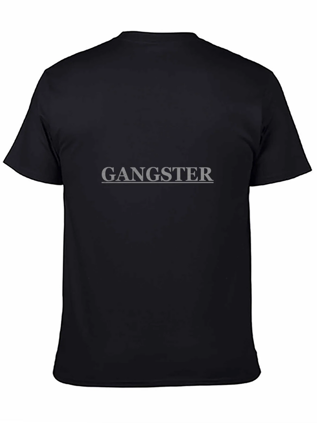 Gangster Graphic Tee - Classic Black T-Shirt product image 2