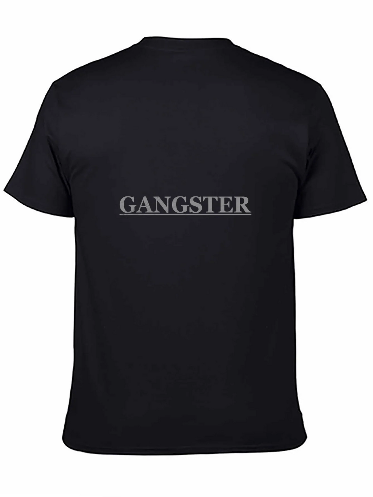Gangster Graphic Tee - Classic Black T-Shirt product image 2