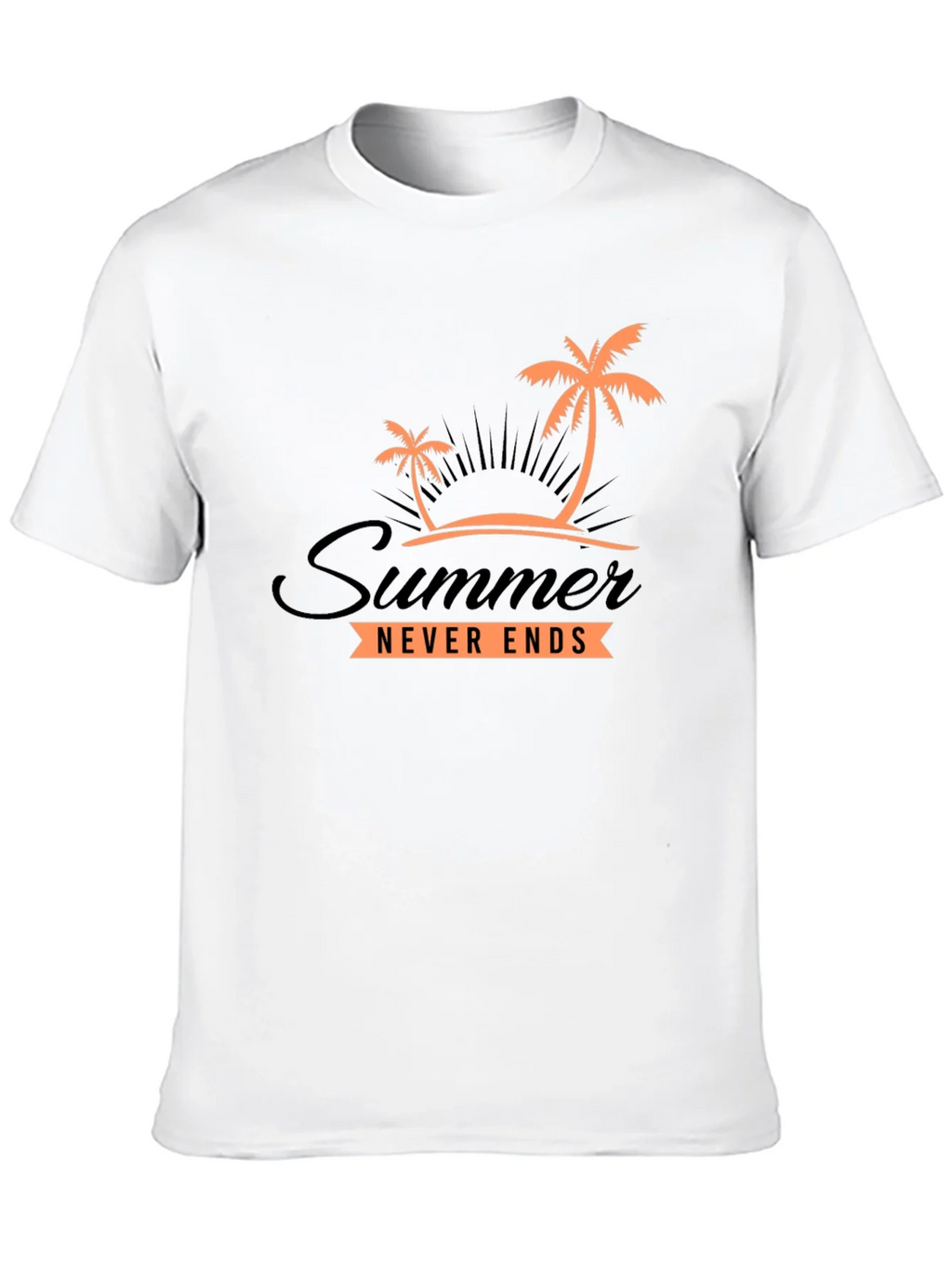 Summer Never Ends Graphic Tee product image 4