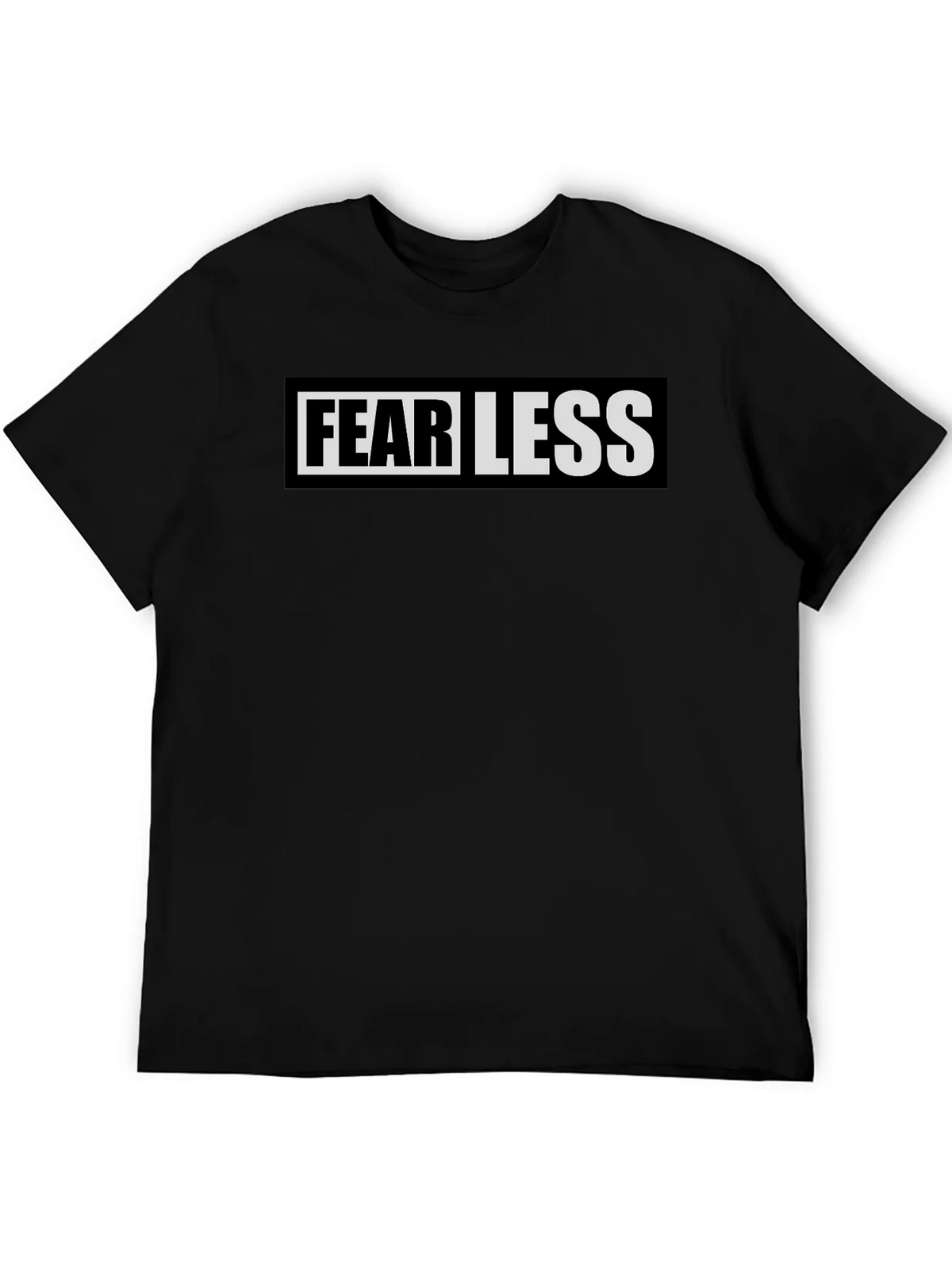 Fearless Black Graphic Tee product image 5