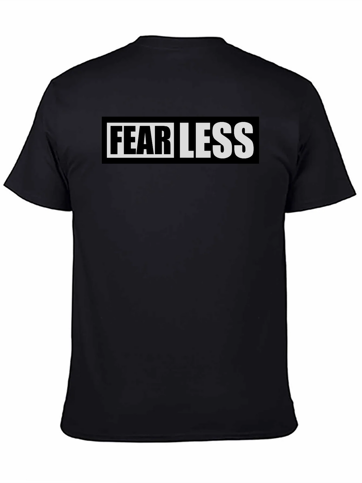 Fearless Black Graphic Tee product image 4
