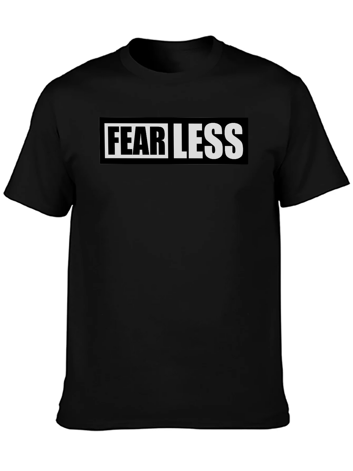Fearless Black Graphic Tee product image 3