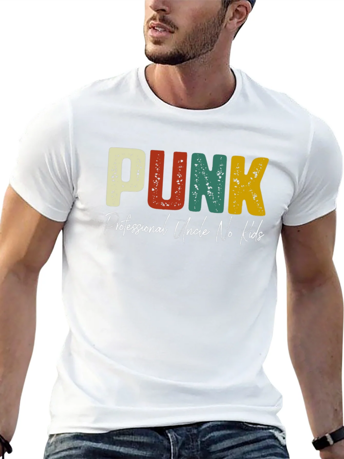 PUNK Professional Uncle No Kids Graphic T-Shirt product image 12