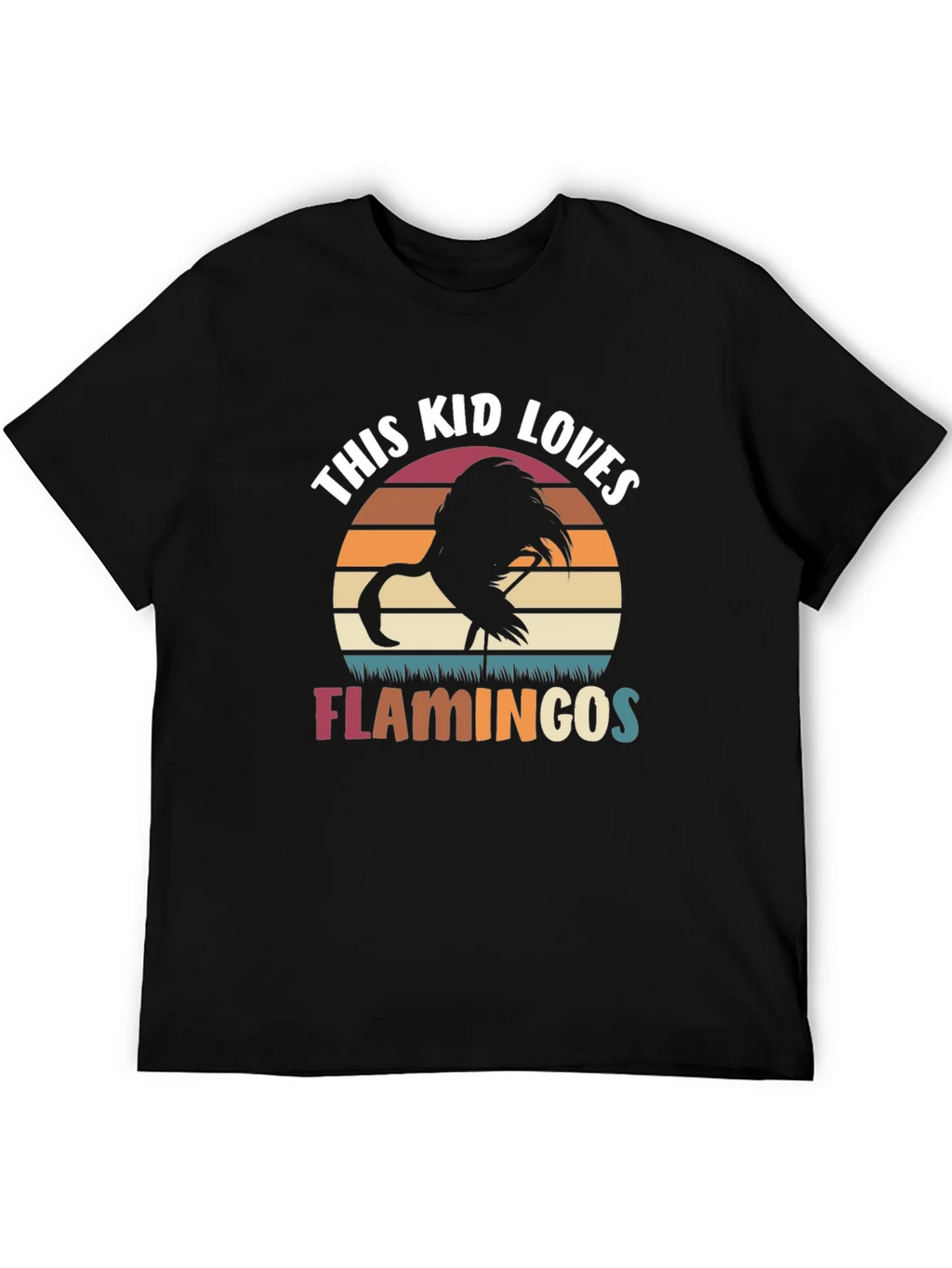 This Kid Loves Flamingos T-Shirt product image 5
