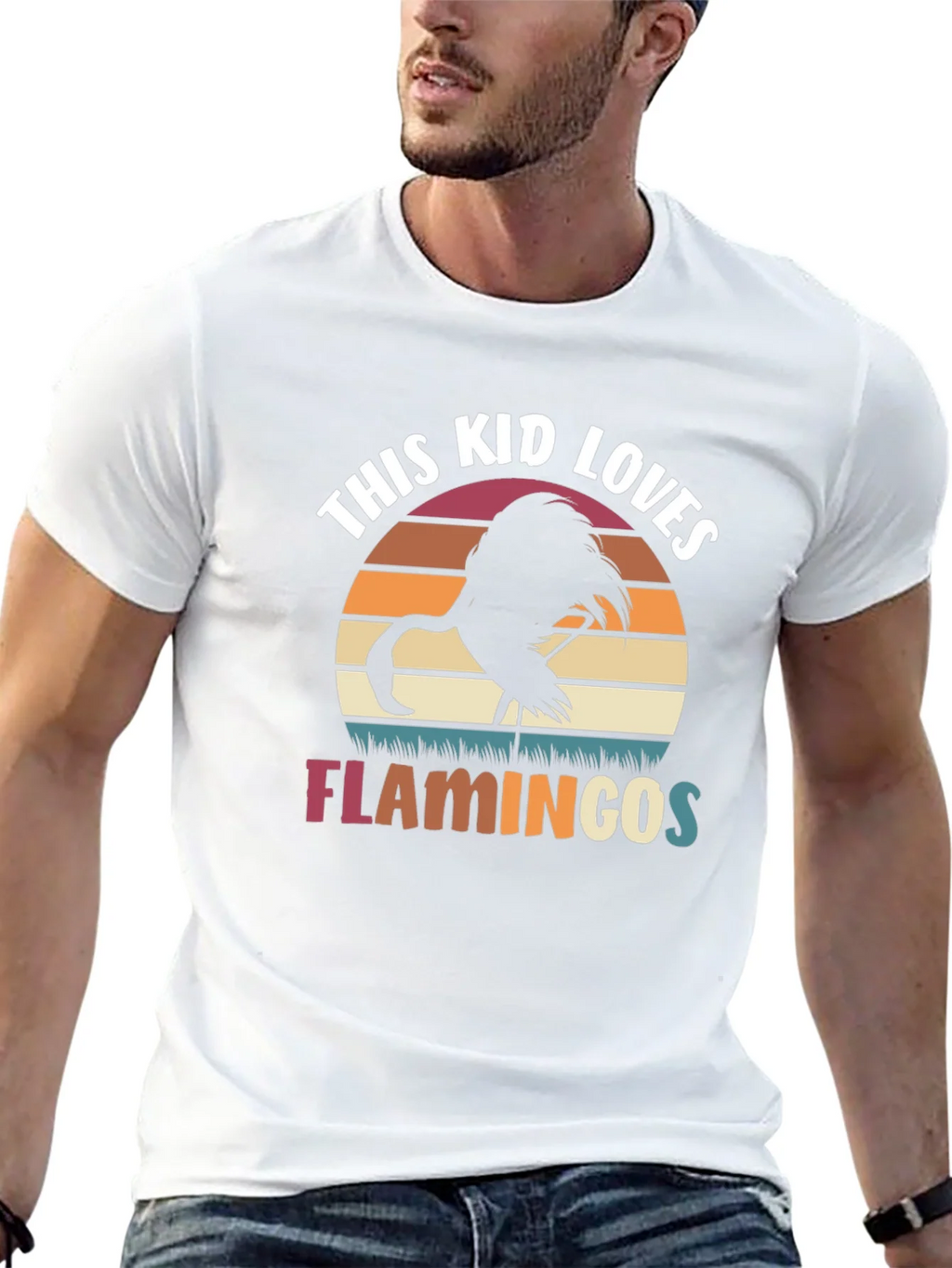 This Kid Loves Flamingos T-Shirt product image 12