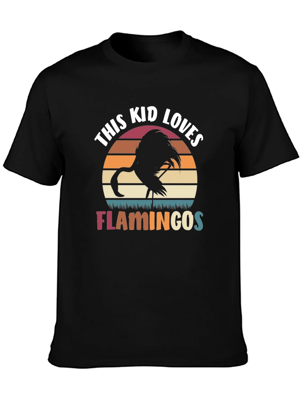 This Kid Loves Flamingos T-Shirt product image 3