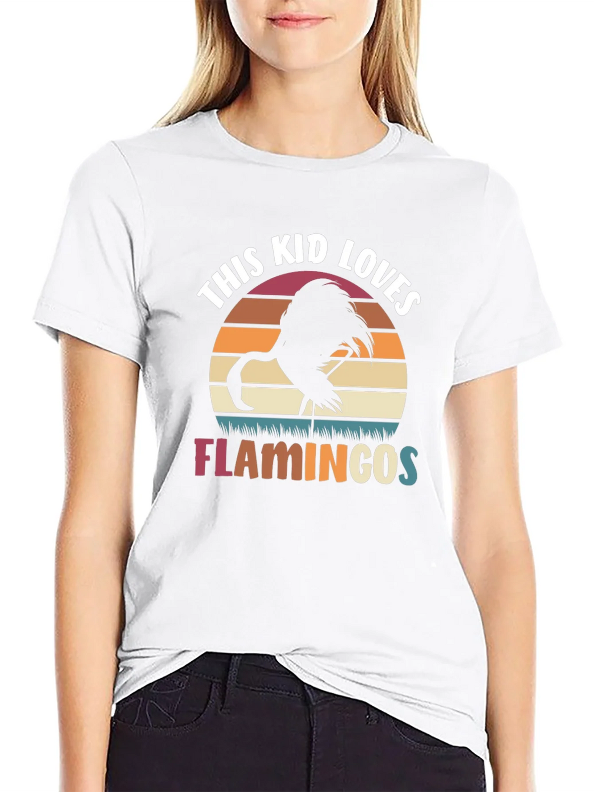 This Kid Loves Flamingos T-Shirt product image 8