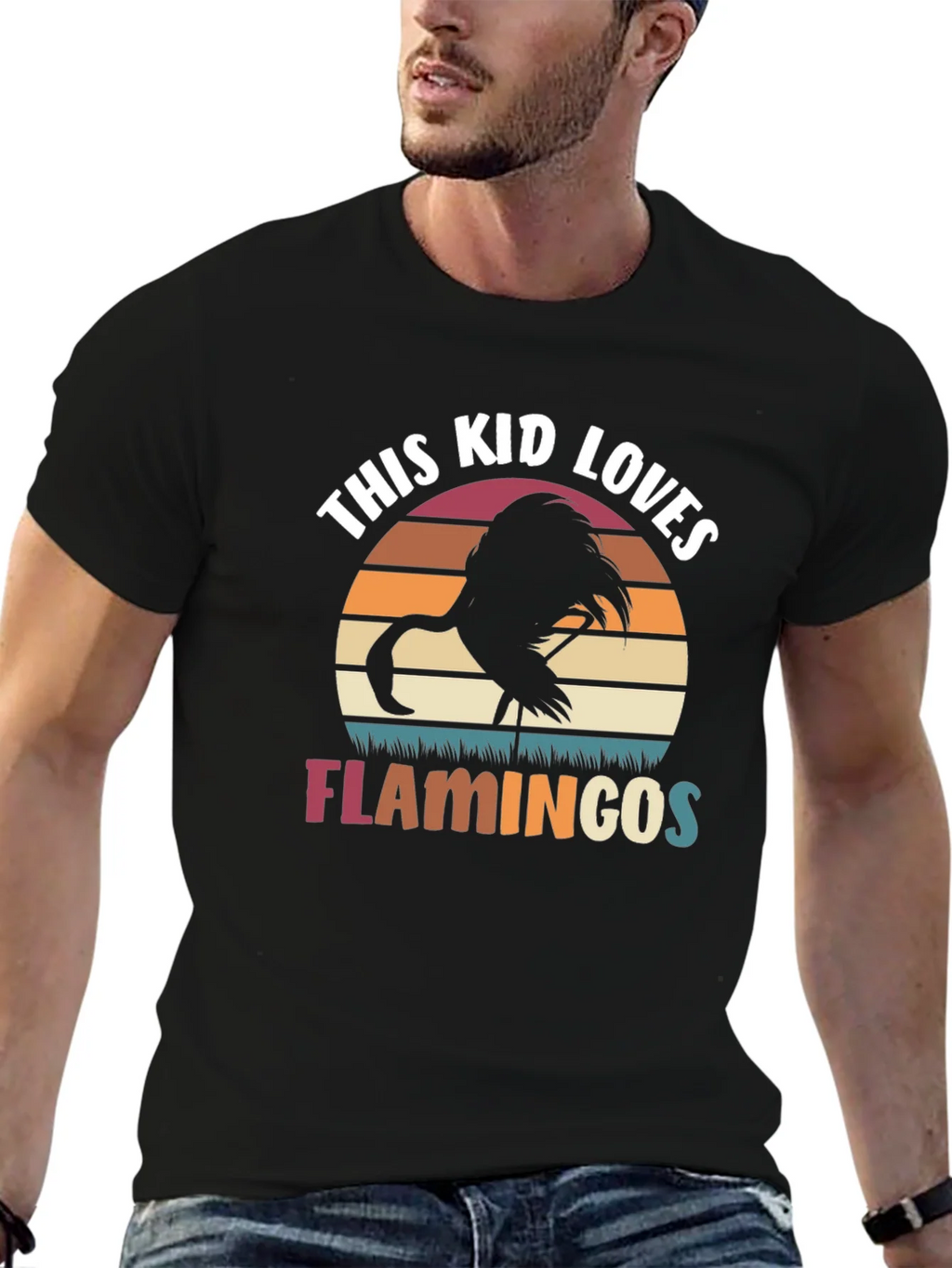 This Kid Loves Flamingos T-Shirt product image 6