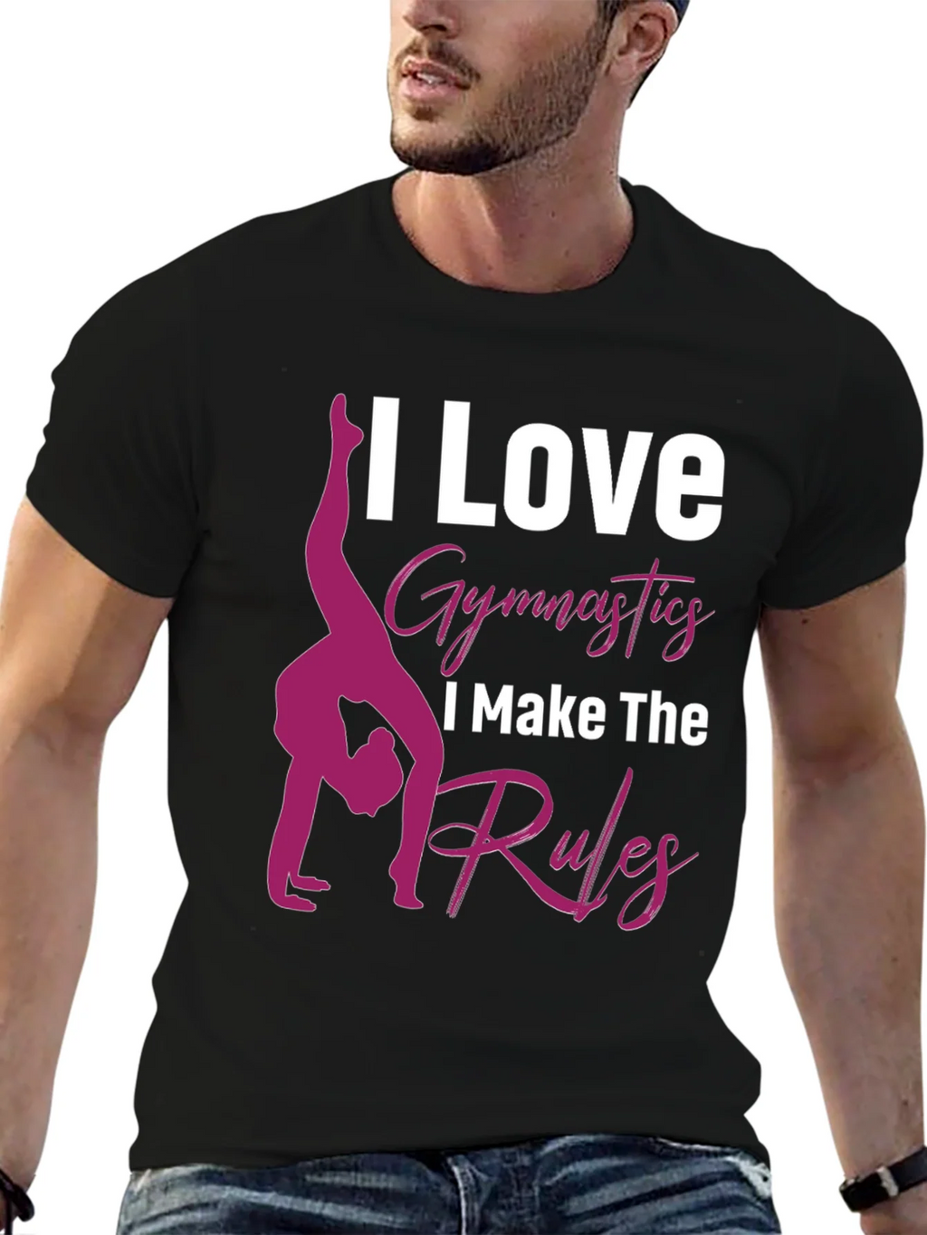 I Love Gymnastics T-Shirt product image 5