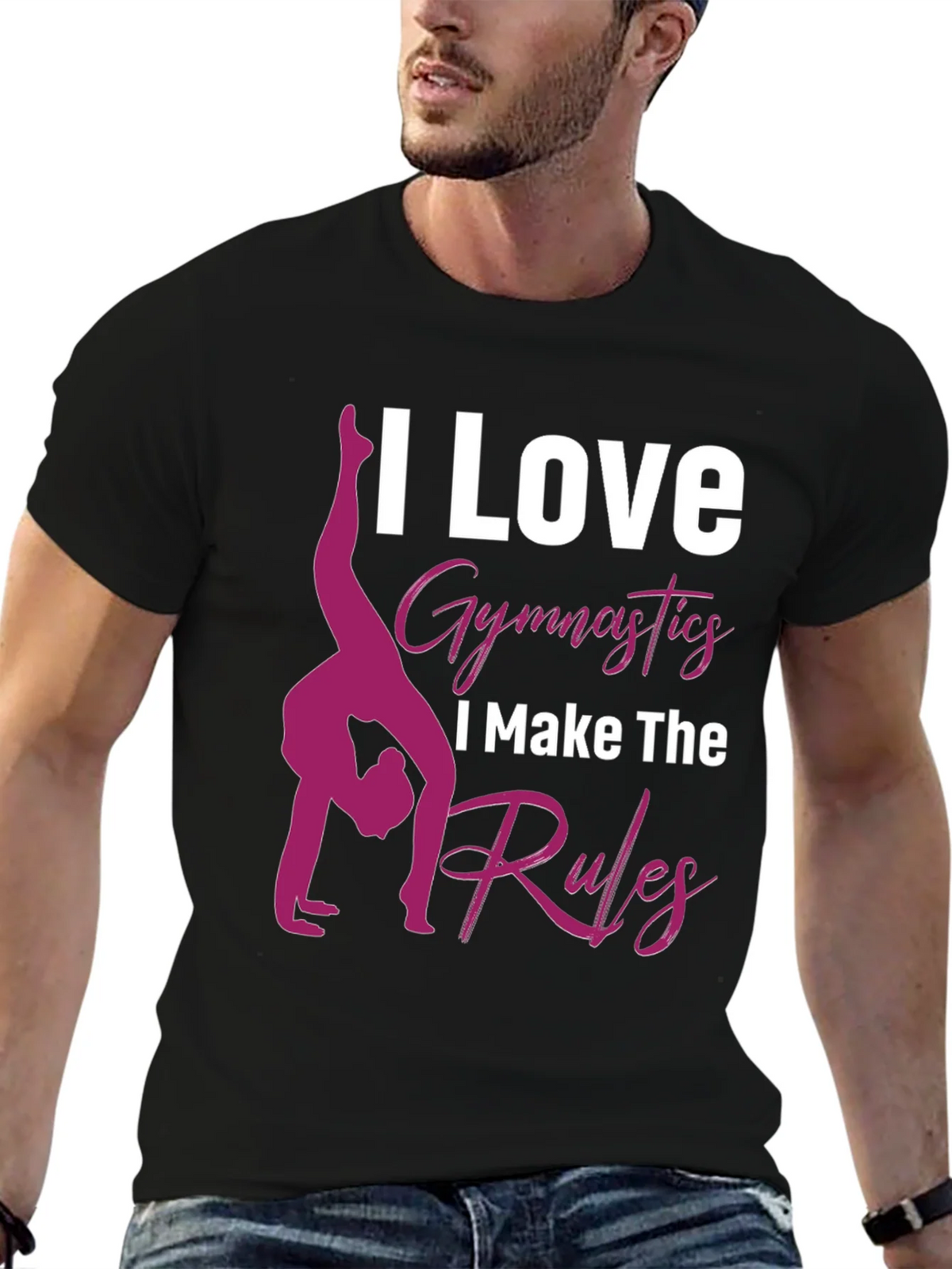 I Love Gymnastics T-Shirt product image 5