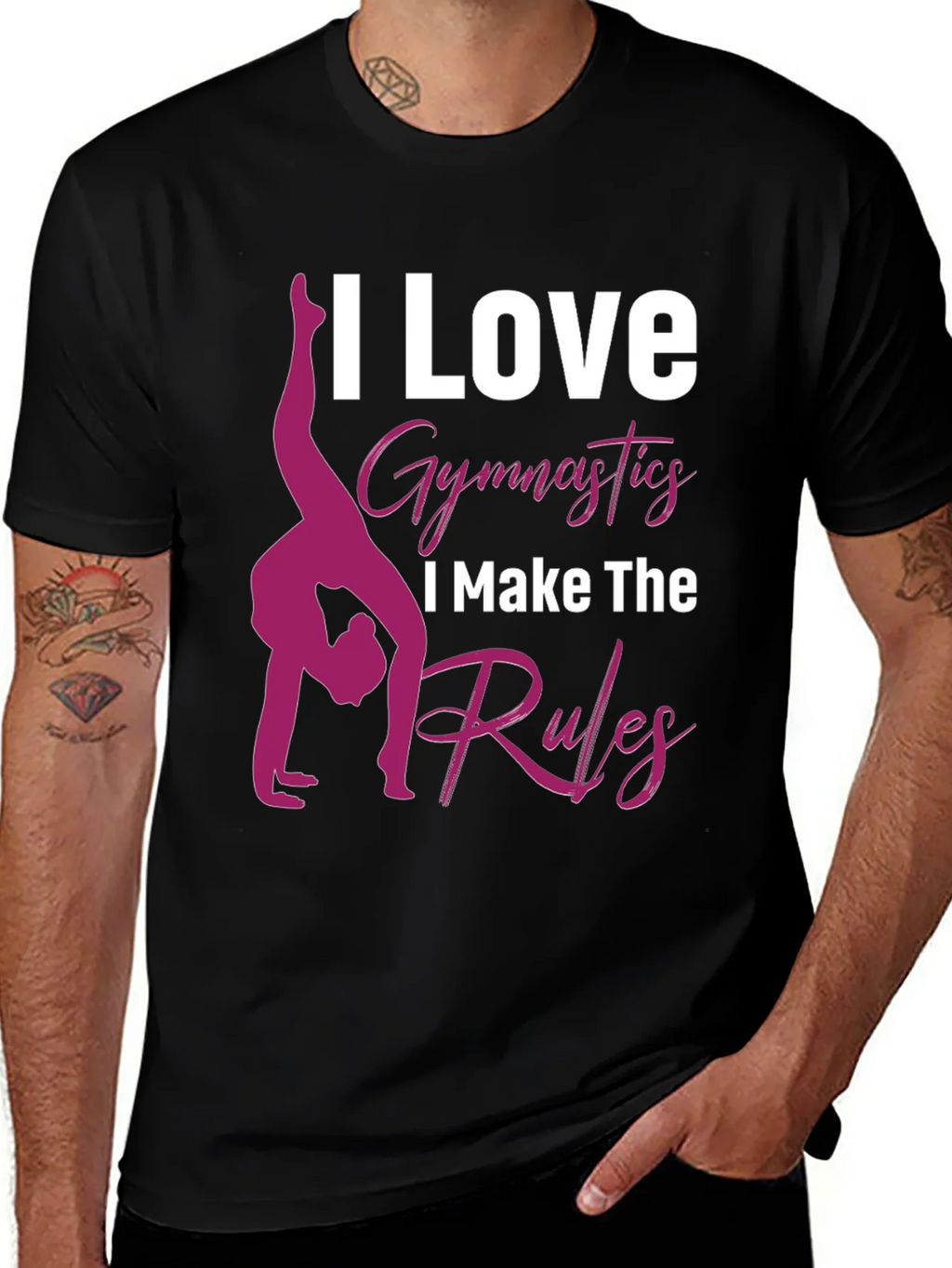I Love Gymnastics T-Shirt product image 1