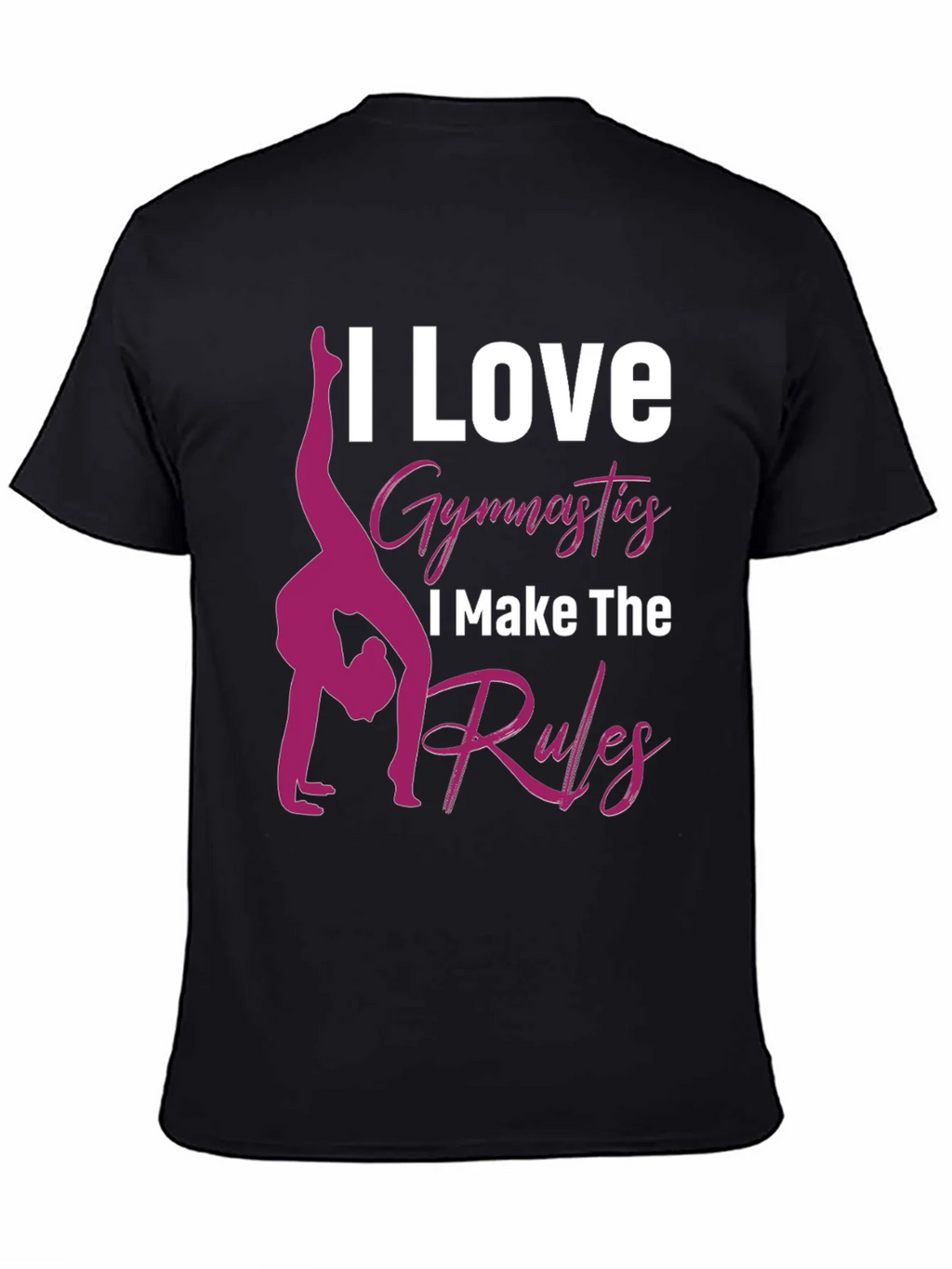 I Love Gymnastics T-Shirt product image 3