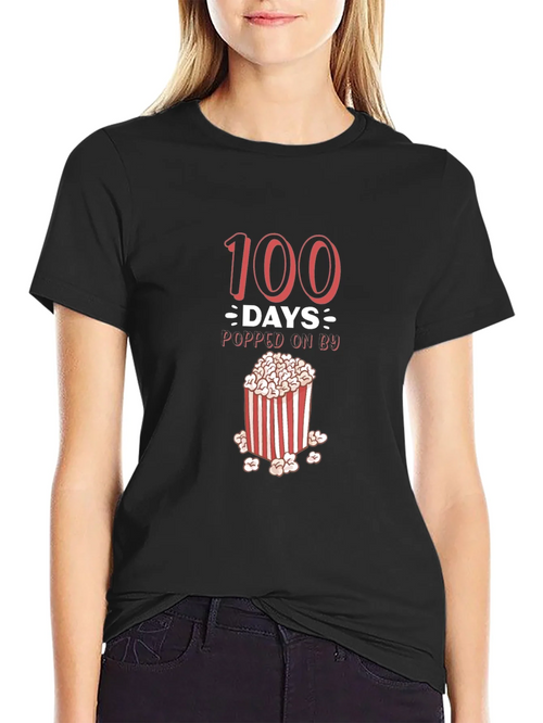 100 Days Popped On By T-Shirt product image 2