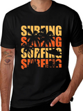 Retro Surfing Graphic Tee - Vacation Vibes product image 1