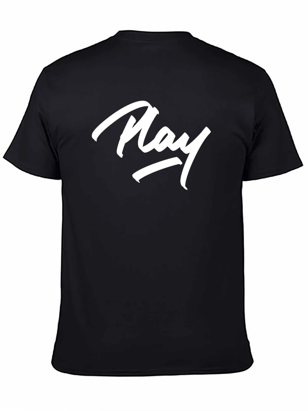Play Graphic Print T-Shirt - Black product image 1
