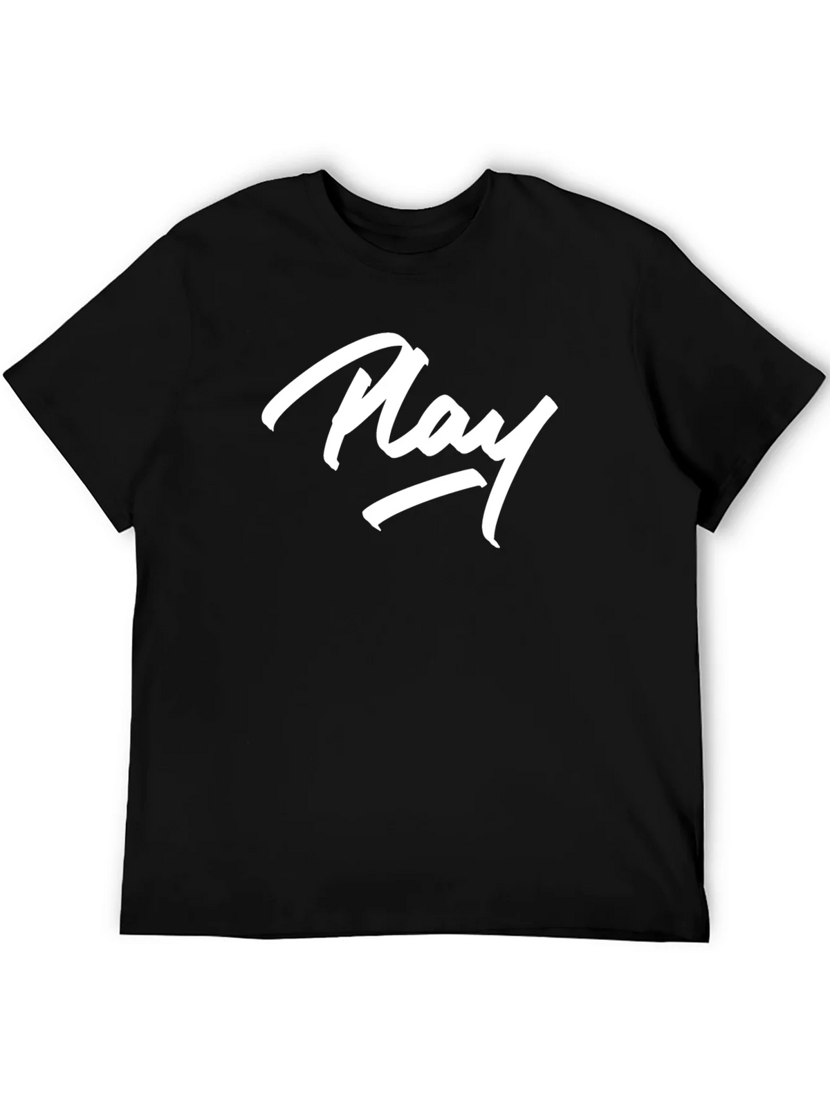 Play Graphic Print T-Shirt - Black product image 2