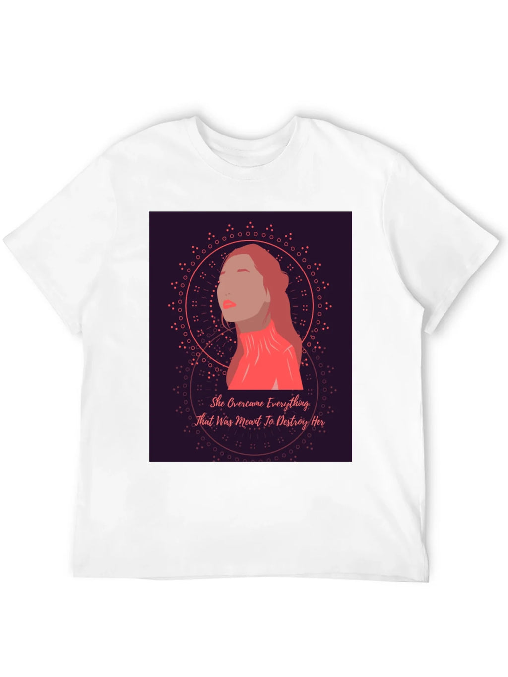 Empowered Woman Graphic Tee - She Overcame T-Shirt product image 10
