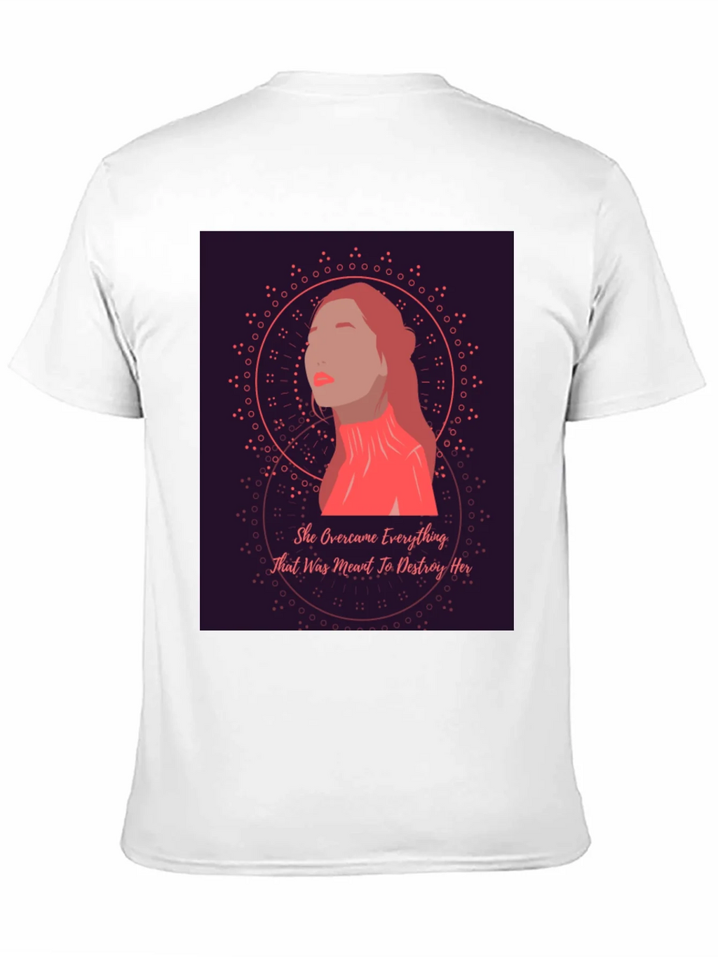 Empowered Woman Graphic Tee - She Overcame T-Shirt product image 9