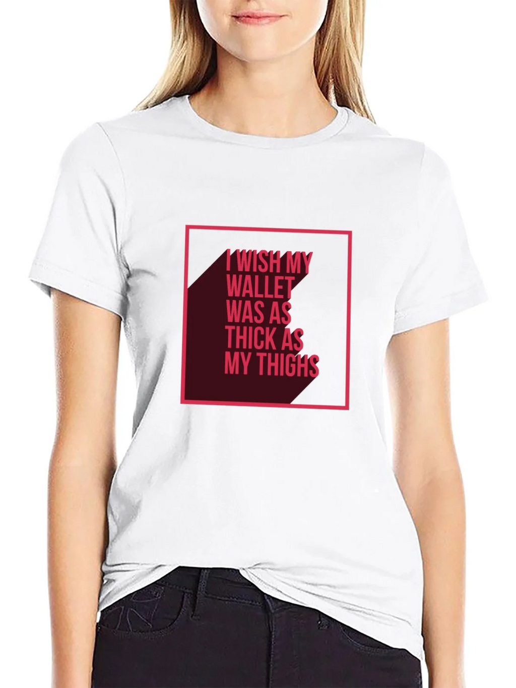 Wish My Wallet Was as Thick T-Shirt product image 8