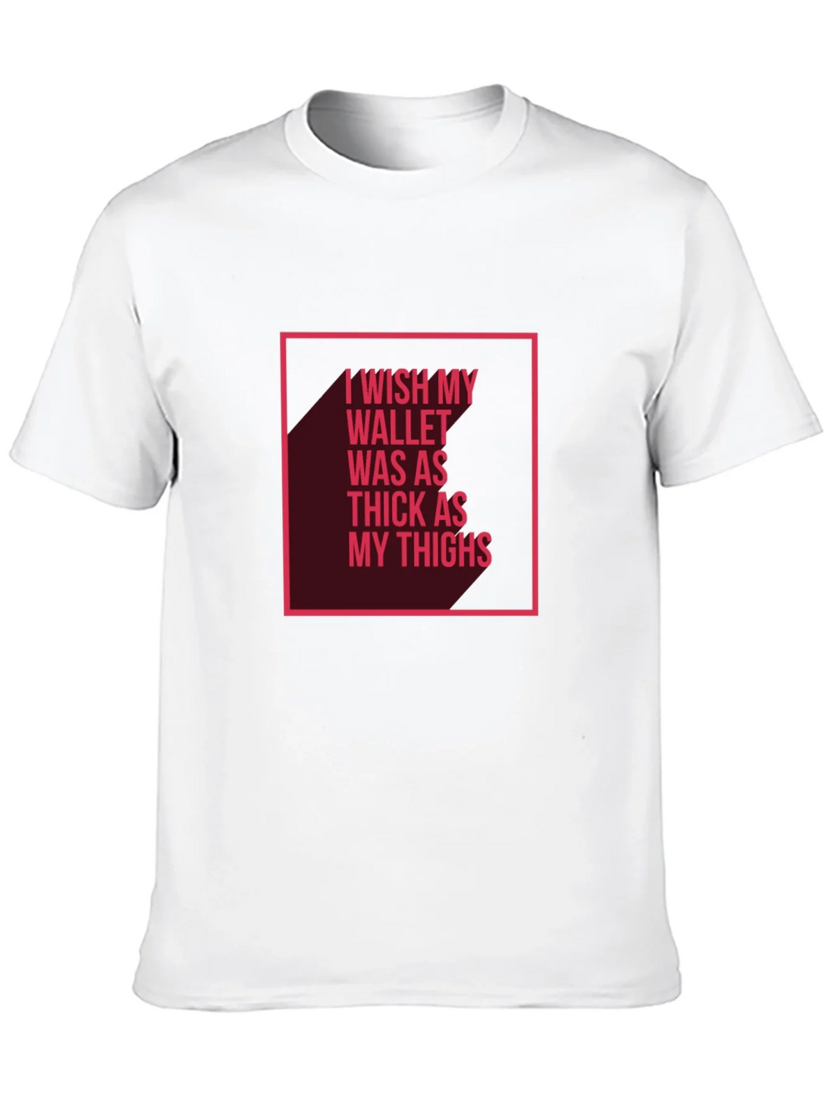 Wish My Wallet Was as Thick T-Shirt product image 9