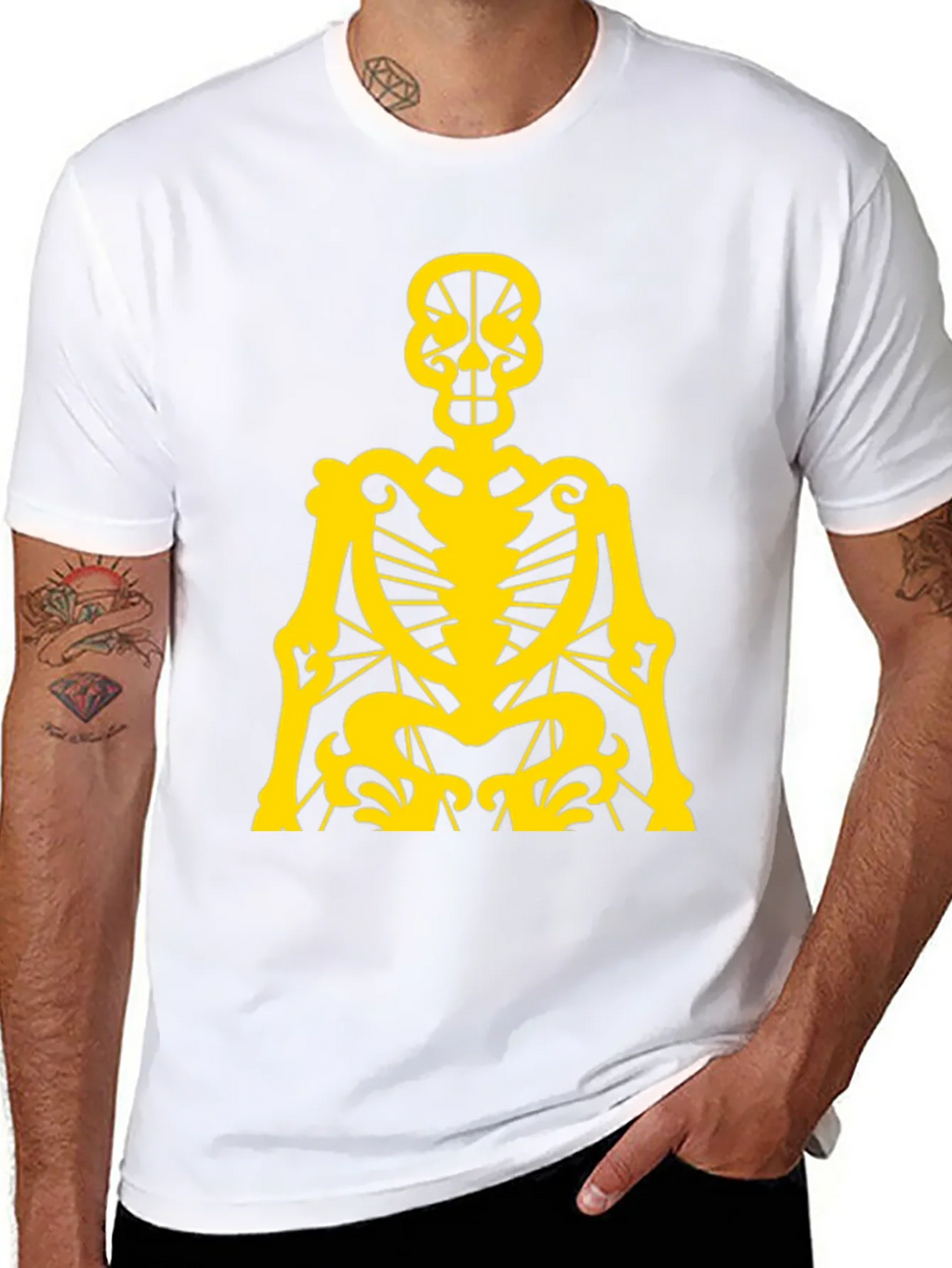 Skeleton Graphic Tee - Black product image 7