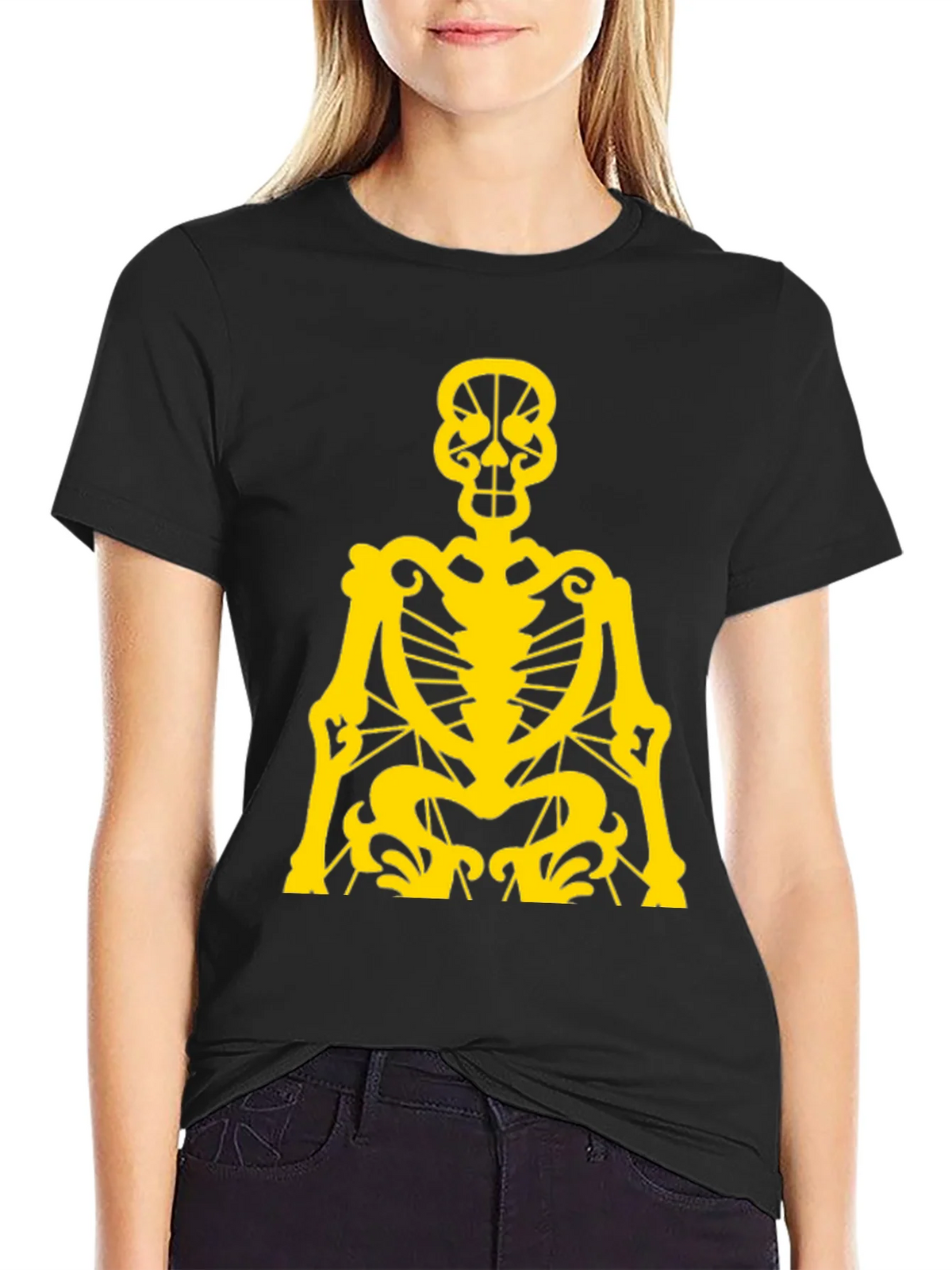 Skeleton Graphic Tee - Black product image 2