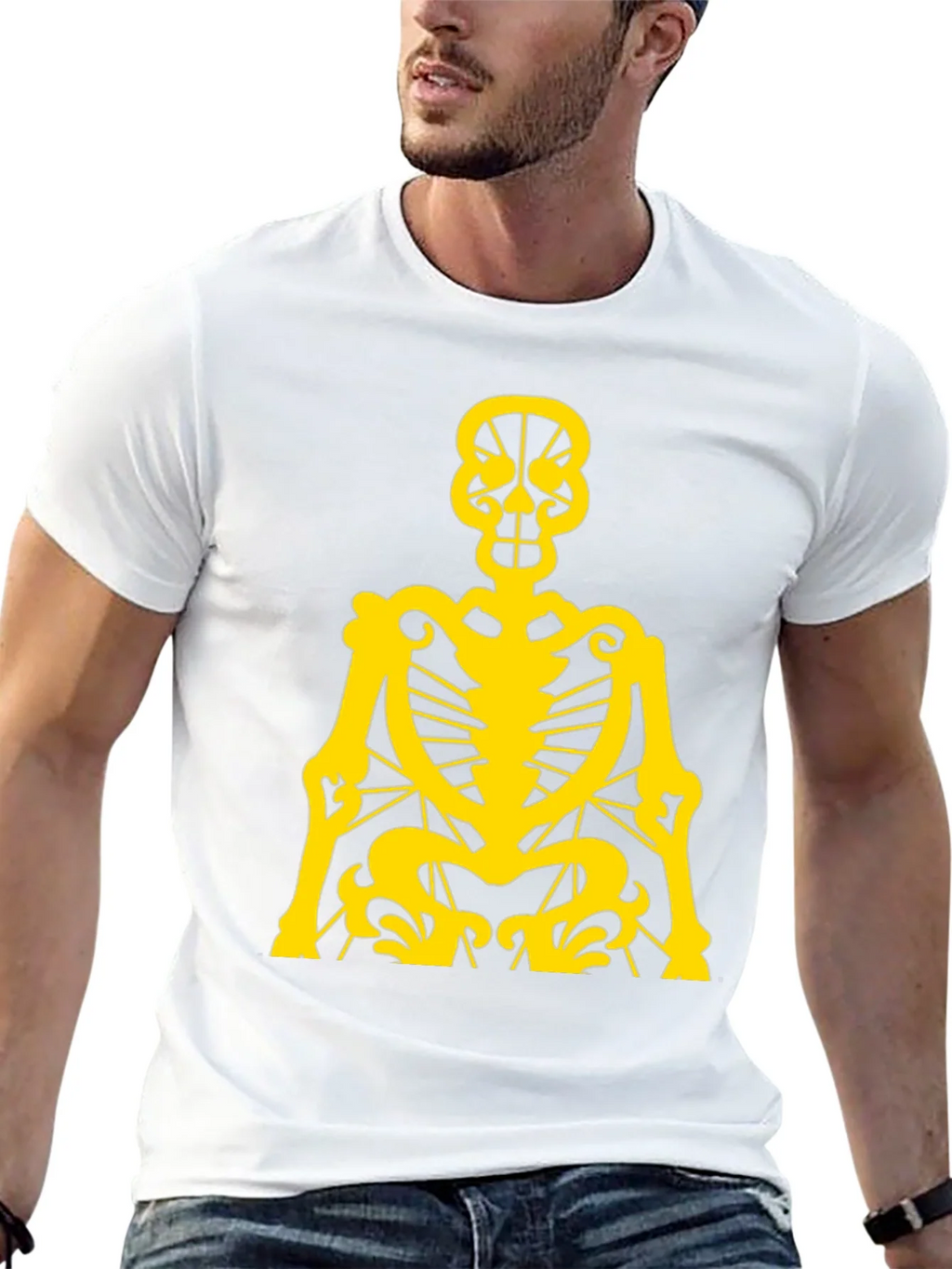 Skeleton Graphic Tee - Black product image 12
