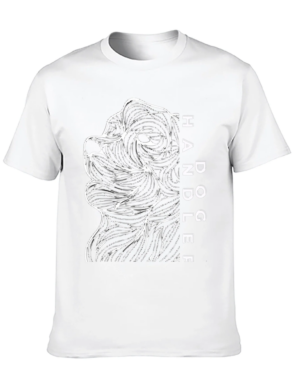 Dog Handler Graphic Tee - Mens Black T-Shirt product image 9