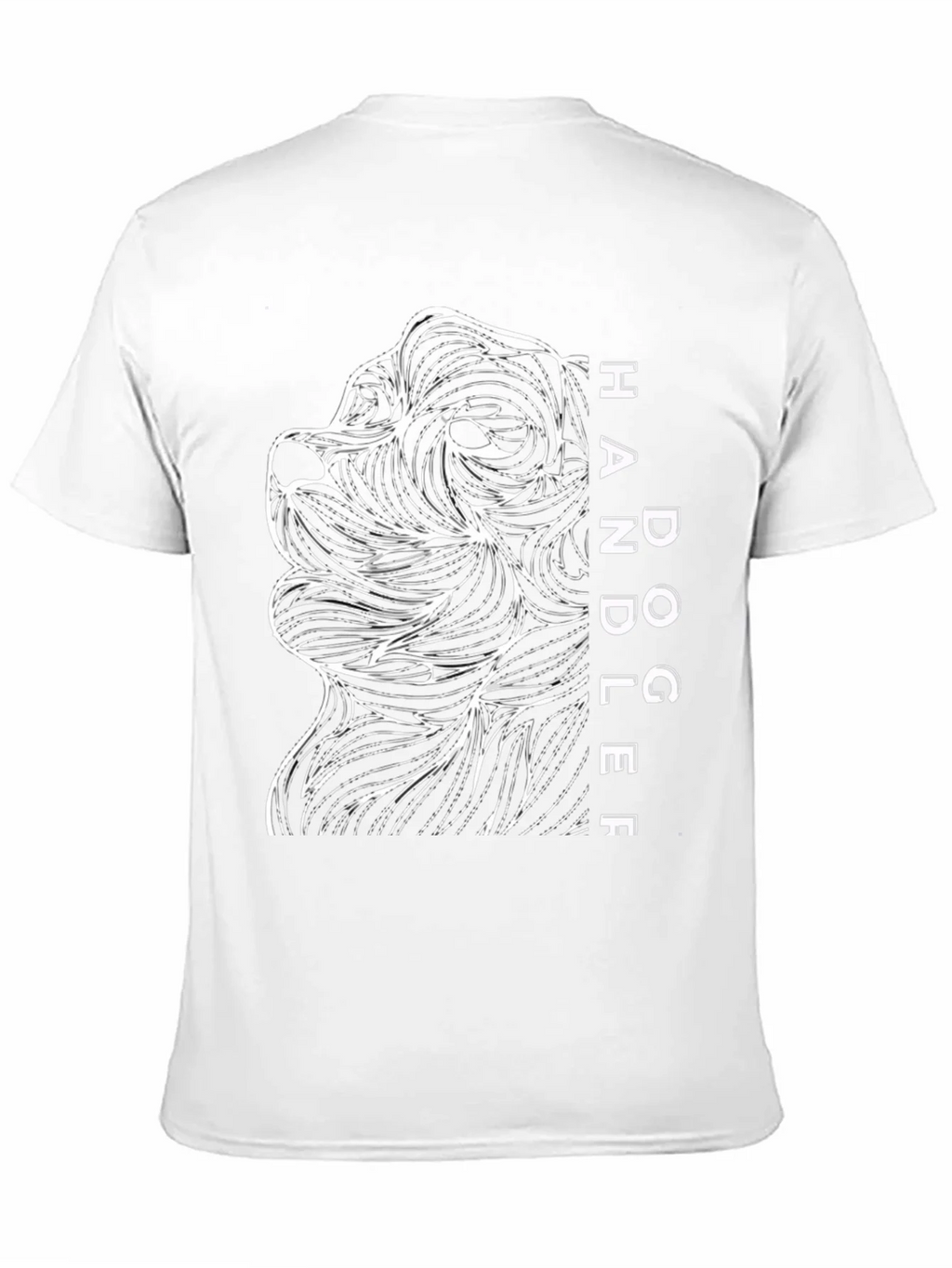 Dog Handler Graphic Tee - Mens Black T-Shirt product image 10