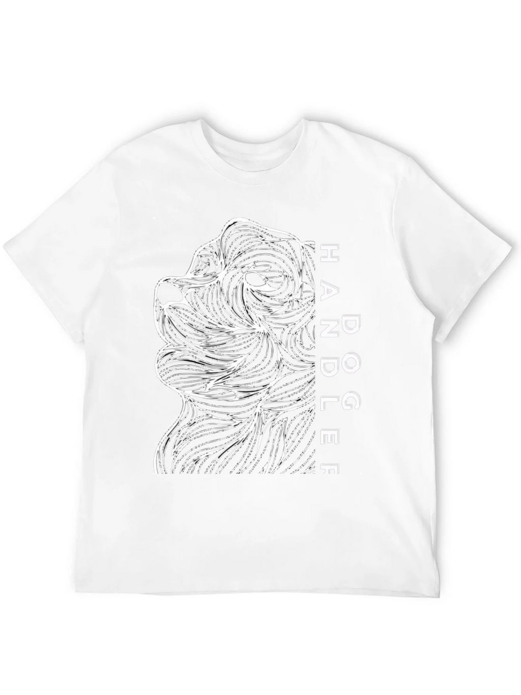 Dog Handler Graphic Tee - Mens Black T-Shirt product image 11