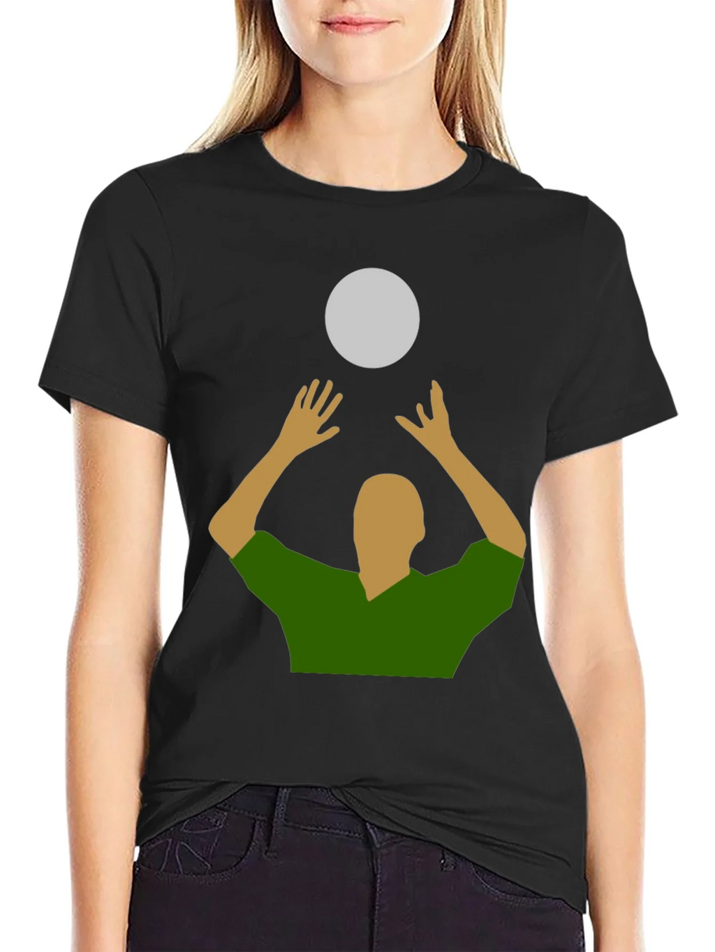 Volleyball Graphic Tee - Sporty Design Casual Wear product image 1
